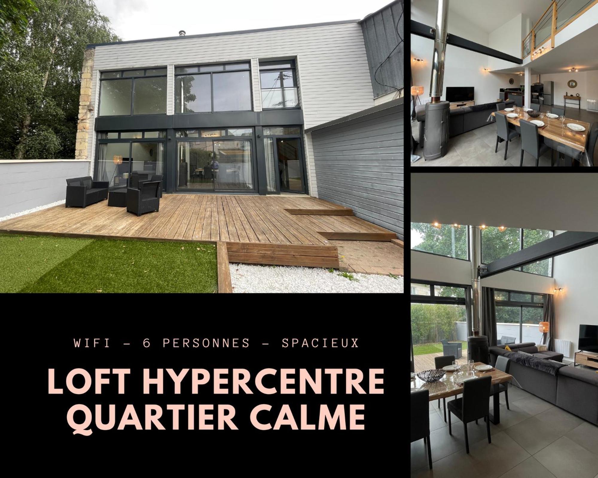Appartamento Superbe Loft Lumineux A Caen Esterno foto